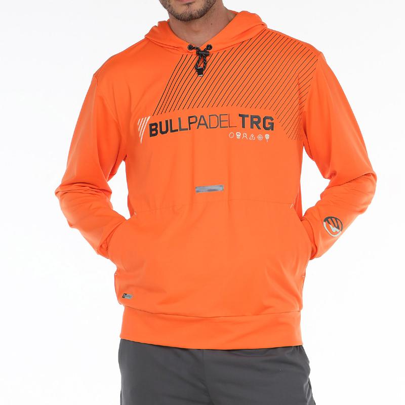 Sudadera Bullpadel Tolmo Calabaza - Barata Oferta Outlet