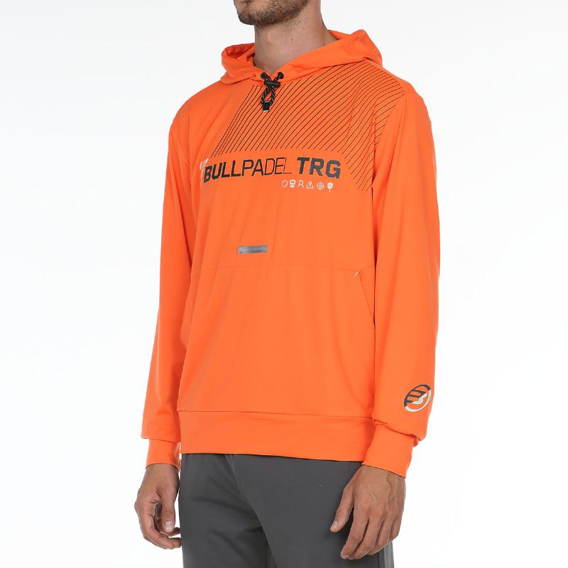 Sudadera Bullpadel Tolmo Calabaza - Barata Oferta Outlet