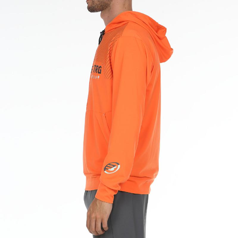 Sudadera Bullpadel Tolmo Calabaza - Barata Oferta Outlet