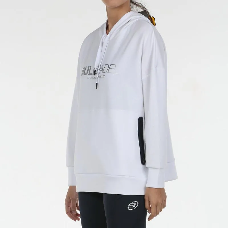 Sweatshirt Bullpadel Ubate White