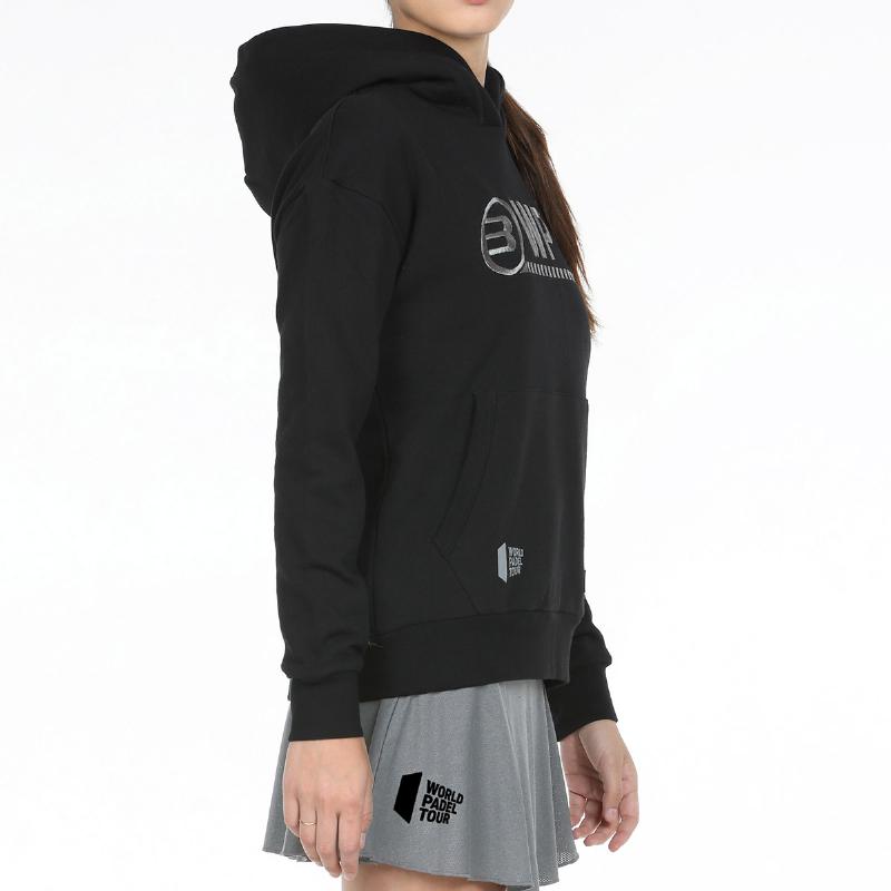 Sudadera Bullpadel WPT Livor Negro - Barata Oferta Outlet