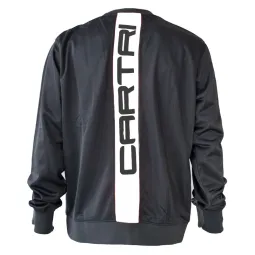 Sudadera Cartri Reves Negro Blanco Junior