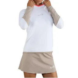 Endless Breath Line White Delave Sweatshirt