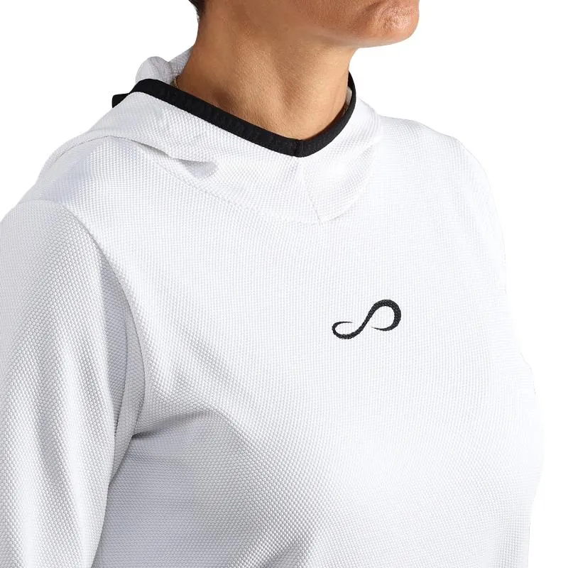 Endless Breath Line White Black Sweatshirt