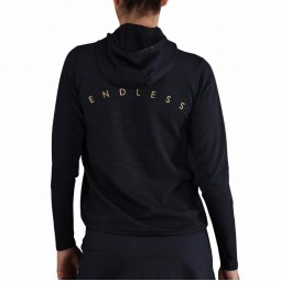 Endless Breath Line Black Sweatshirt