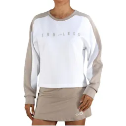 Endless Halo White Delave Sweatshirt