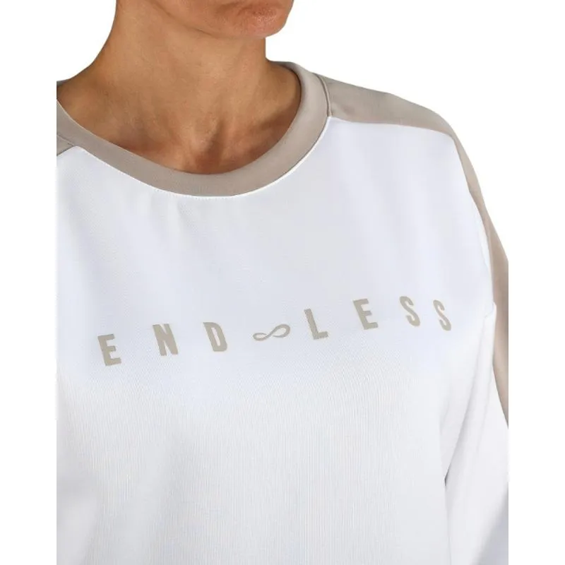 Endless Halo White Delave Sweatshirt