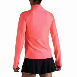 Endless Kirsch Iconic Coral Shiny Sweatshirt