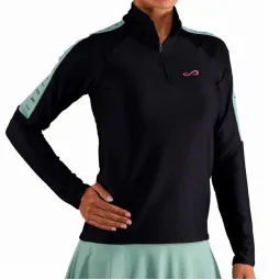 Sudadera Endless Kirsch Iconic II Negro Verde Forest