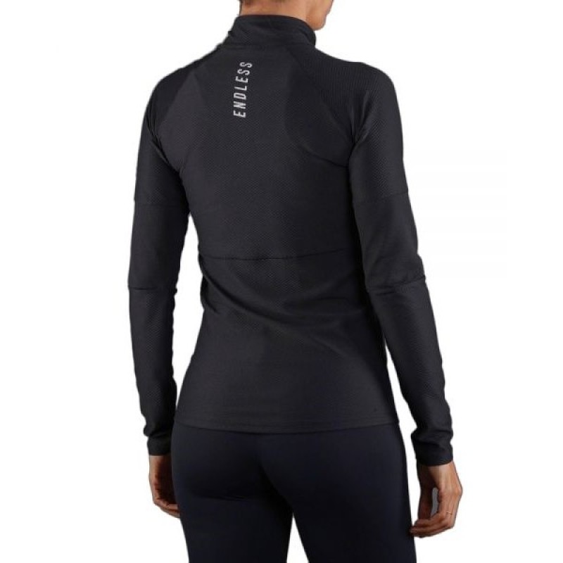 Sudadera Endless Kirsch Iconic Negro - Barata Oferta Outlet