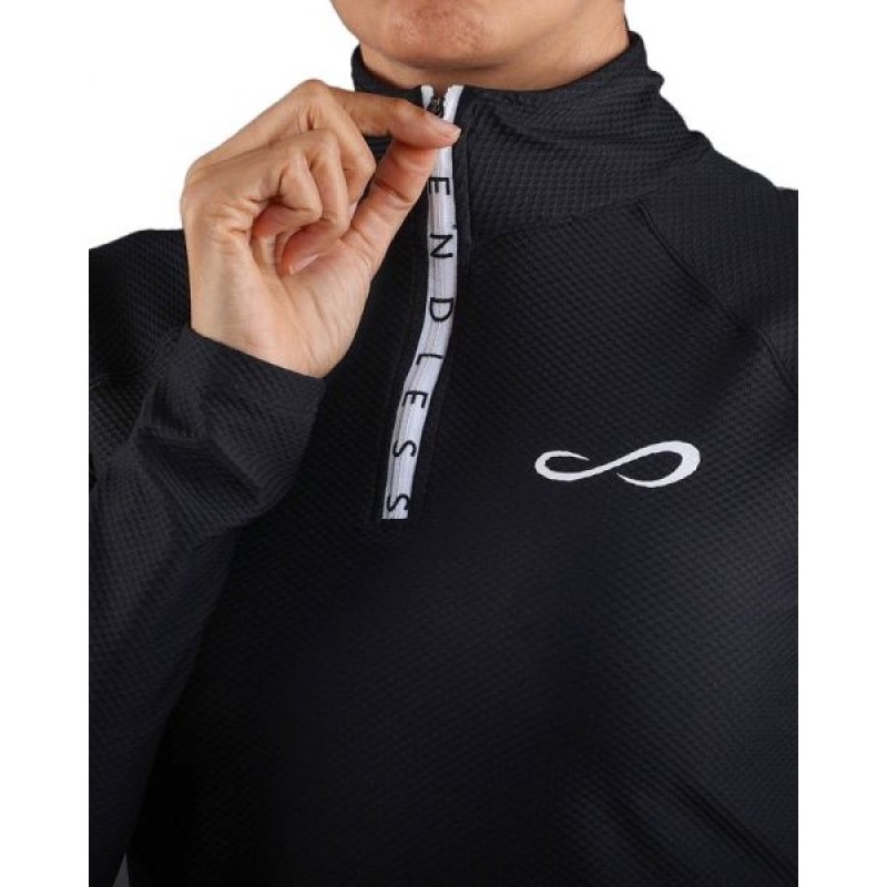 Sudadera Endless Kirsch Iconic Negro - Barata Oferta Outlet