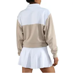 Endless Vibe White Delave Sweatshirt