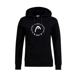Sweatshirt Head Padel Black Woman