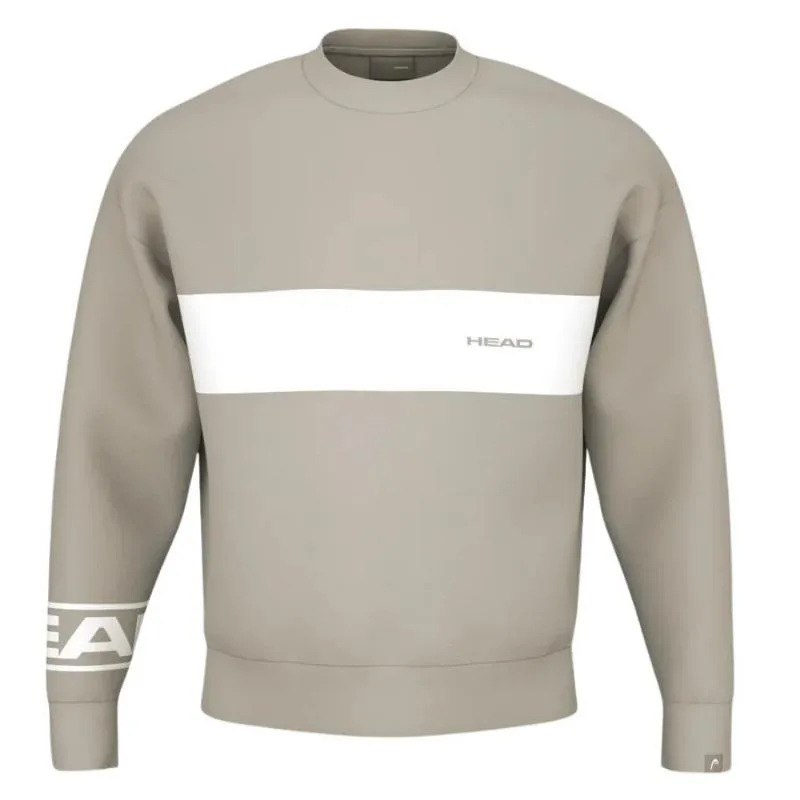Head Pro Player Light Gray Sweatshirt