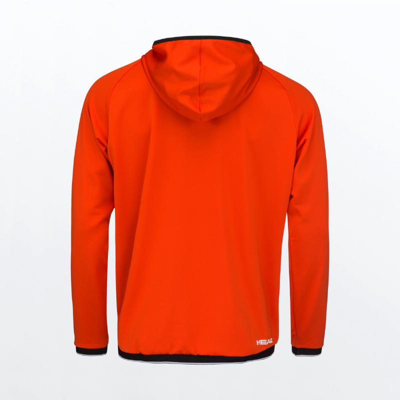 Sudadera Head TopSpin Mandarina Print Vision Junior - Barata Oferta Outlet