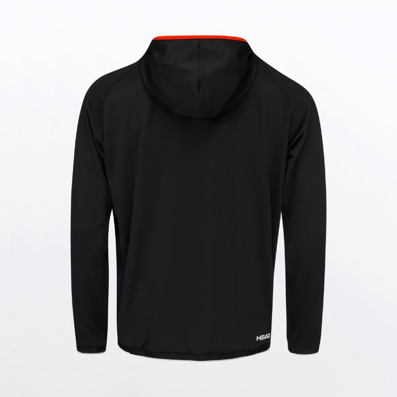 Sudadera Head TopSpin Negro Print Vision - Barata Oferta Outlet