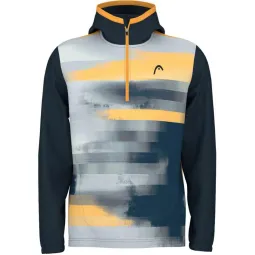 Head Tospin Navy Print Sweatshirt