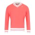Sudadera Head V-Neck Coral