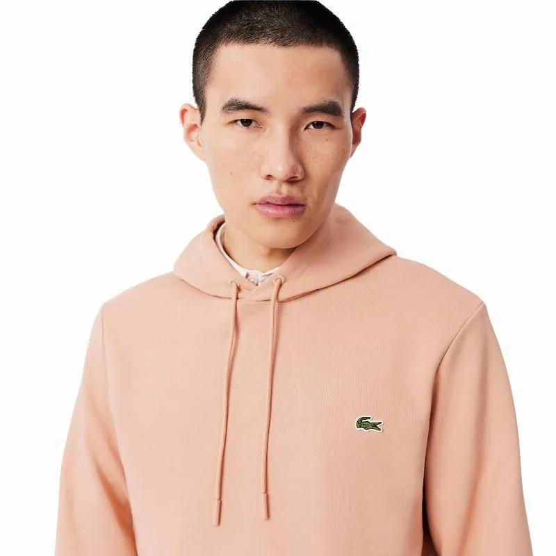 Sudadera Lacoste Algodon Beige Coral