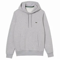 Lacoste Gray Cotton Sweatshirt Vigore