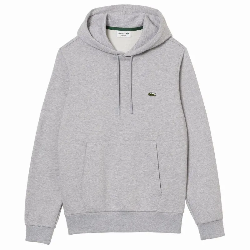 Lacoste Gray Cotton Sweatshirt Vigore