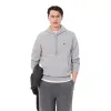 Lacoste Gray Cotton Sweatshirt Vigore