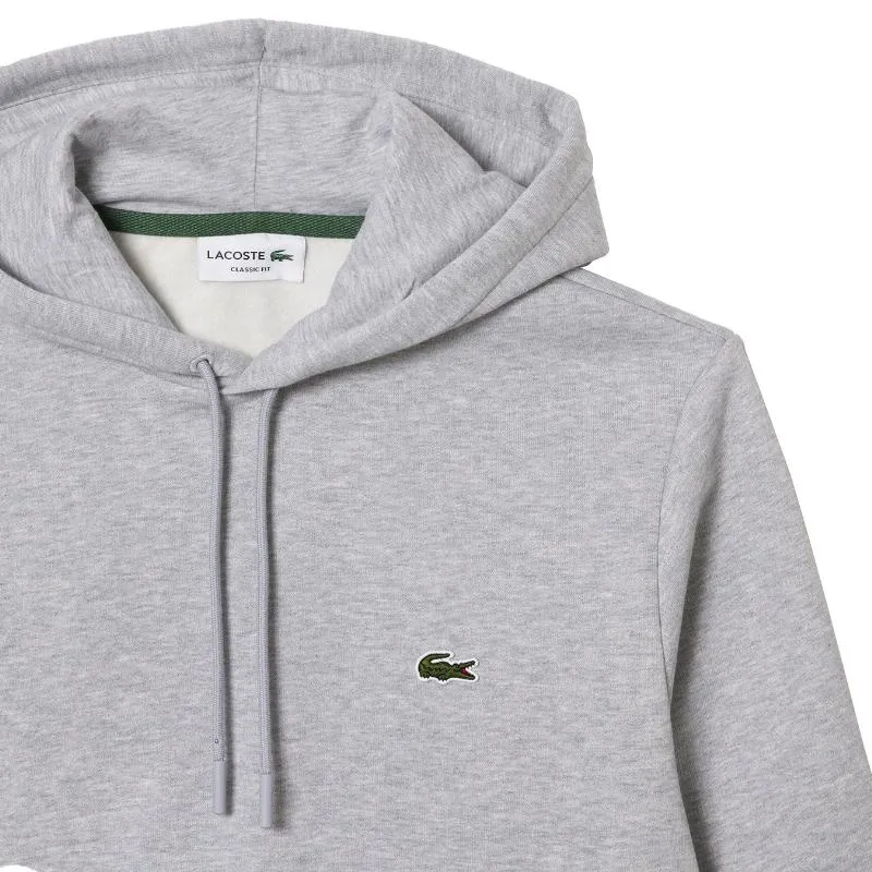Lacoste Gray Cotton Sweatshirt Vigore