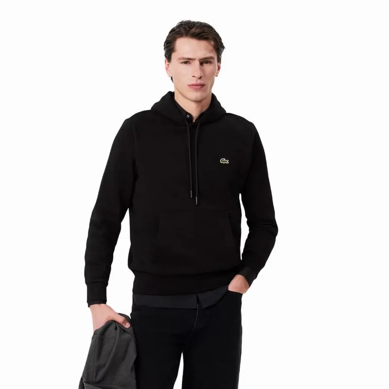 Lacoste Cotton Black Green Sweatshirt