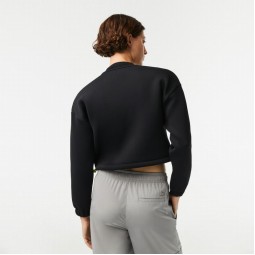 Sweatshirt Lacoste Sport Adjustable Black Women