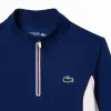 Lacoste Ultra Dry Navy Blue White Women''''s Sweatshirt