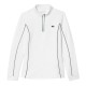 Lacoste Ultra Dry White Green Women''s Sweatshirt