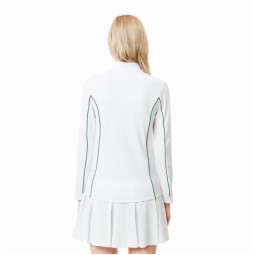 Lacoste Ultra Dry White Green Women''s Sweatshirt
