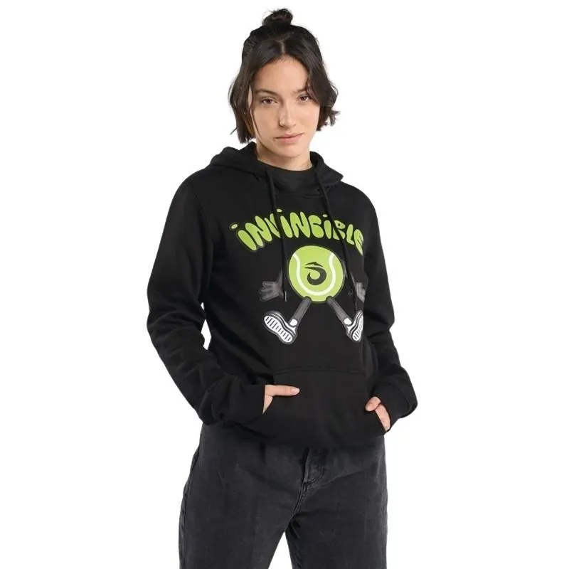 Lok Invincible Black Women's Sweatshirt