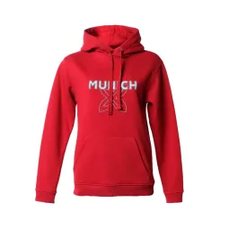 Munich Atomik Hoodie Red Sweatshirt