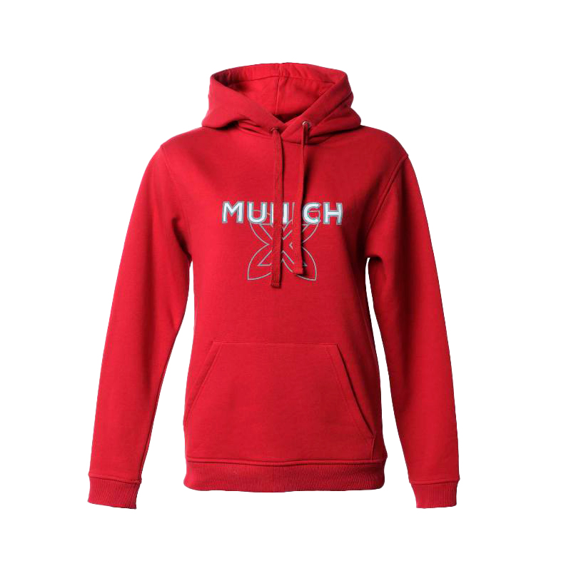 Sudadera Munich Atomik Hoodie Rojo - Barata Oferta Outlet