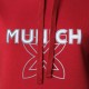 Sudadera Munich Atomik Hoodie Rojo - Barata Oferta Outlet