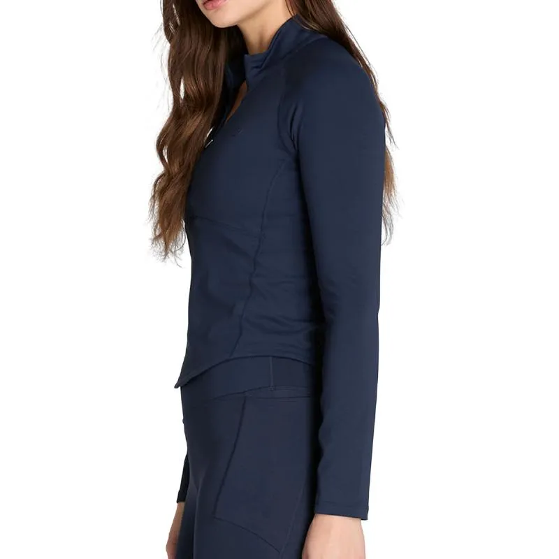 Wilson Baseline Half Zip Navy Blue Women''s Sweatshirt