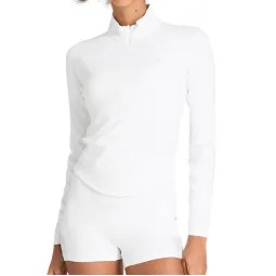 Sudadera Wilson Demi-Fermeture Blanco Mujer