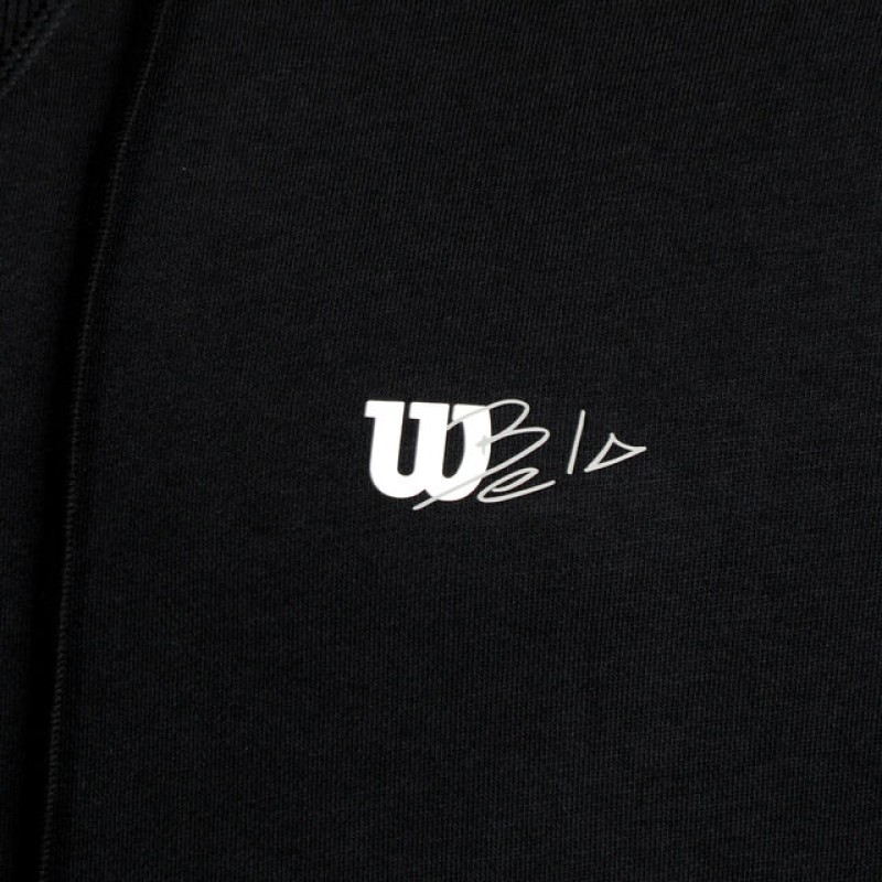 Sudadera Wilson Bela Triblend Negro - Barata Oferta Outlet