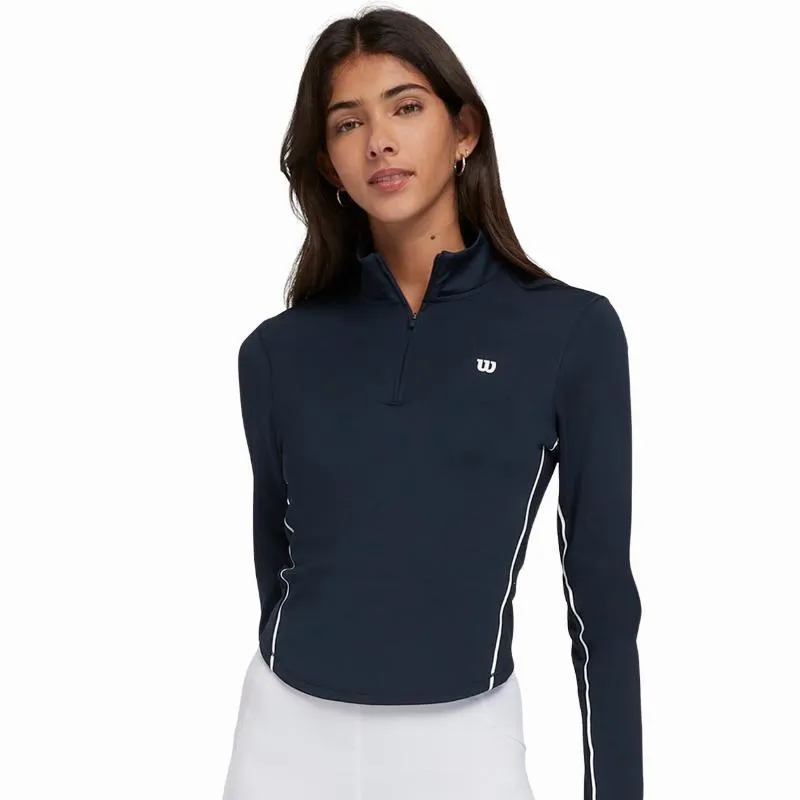 Wilson Brentwood Navy Blue Women's Sweatshirt
