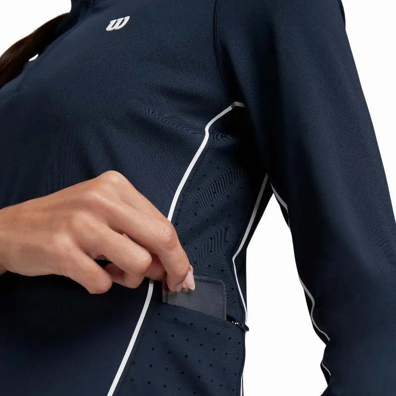 Wilson Brentwood Navy Blue Women's Sweatshirt