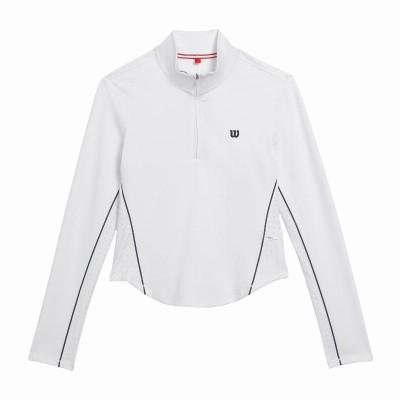 Wilson Brentwood White Women''s Sweatshirt