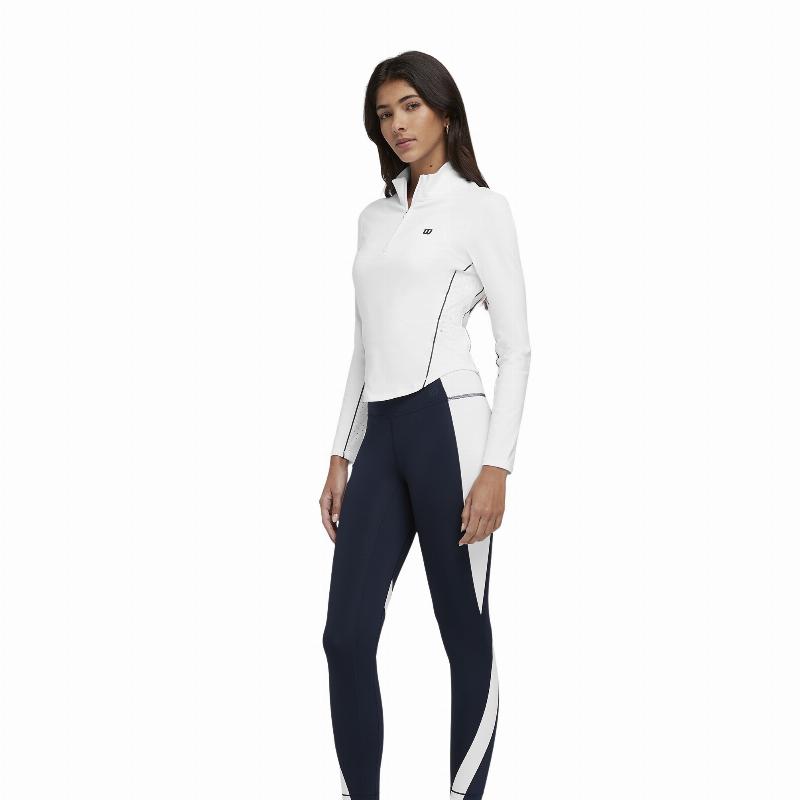 Wilson Brentwood White Women''s Sweatshirt