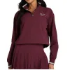Sudadera Wilson Davenport Woven Granate Royal Mujer