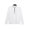 Sudadera Wilson Elevate Performance Half Zip Blanco