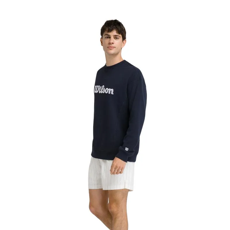 Wilson Parkside Crew Navy Blue Sweatshirt