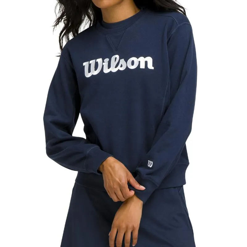 Wilson Team Crew Navy Blue Women''''s Sweatshirt