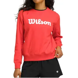 Wilson Team Crew Red Women''''s Sweatshirt