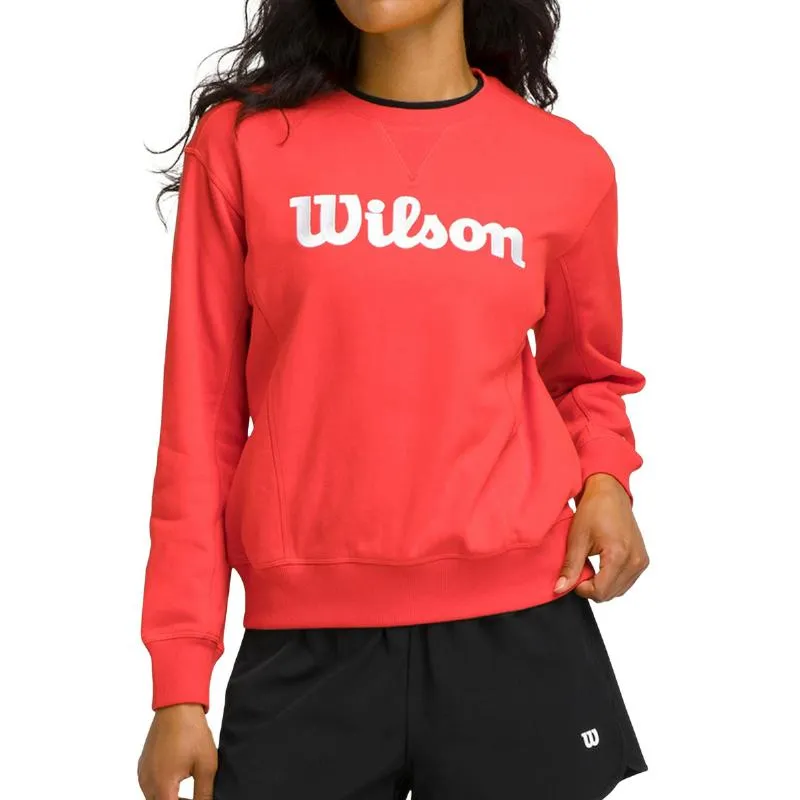 Wilson Team Crew Red Women''''s Sweatshirt