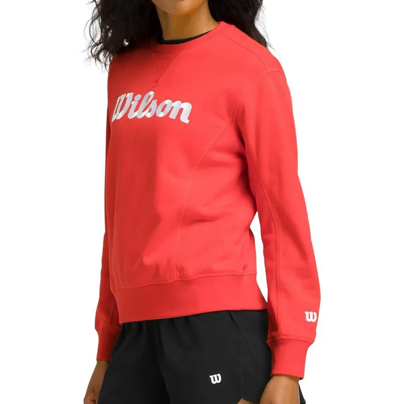 Wilson Team Crew Red Women''''s Sweatshirt